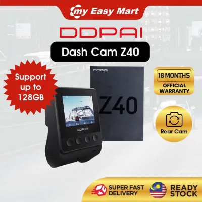 【𝟮𝟰𝗵𝗿 𝗦𝗵𝗶𝗽】DDPAI Dash Cam Z50 4K 2160P / Z40 Full HD GPS Version Front Rear Dashcam 24hrs Recording | 18 MONTHS WARRANTY