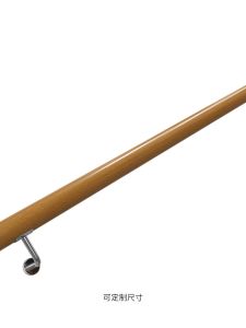 European Style Stair Handrail Handrail Staircase Guardrail Solid Wood Stair Aisle Nursing Home Bar Dessert Shop Kindergarten Indoor Round Home Railing Elderly Against The Wall Handrail