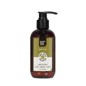 Set sữa rửa mặt dầu dưỡng râu và bơ dưỡng râu EVERY MAN JACK SMALL BATCH COLLECTION No1 hương HINOKI SPICE cho nam của Mỹ