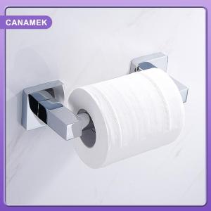 【CANAMEK】 Telescopic Tissue Roll Toilet Paper Stick Plastic Towel Holder Roller Retractable Spring Rod
