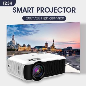 HXR T23H Mini HD Projector Home Projector Home Theater System TV appliances Dual Keystone Correct Projectors Accessorie