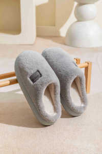 Free Shipping Home Cotton Slippers Indoor Non-Slip Slippers Postpartum Slippers Autumn And Winter WomenS Shoes CoupleS Autumn And Winter Cotton Shoes Thickened And Warm
