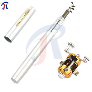 Pancingan Pulpen Mini Fishing Rod Pen Joran Pancing Pulpen Pancingan Mini Portable Alat Pancing Mini/Joran Pena