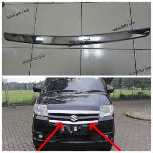 List Grill Bawah Chrome APV ARENA