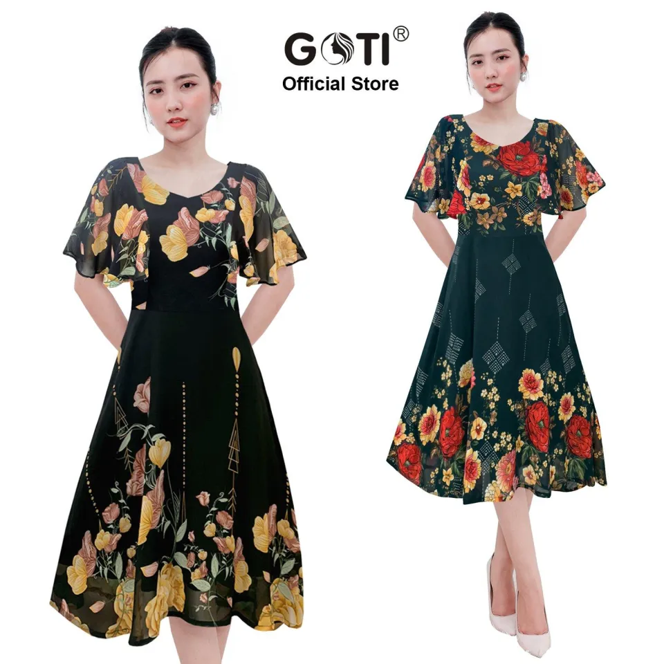 Đầm Cao Cấp Cho Tuổi Trung Niên: Đầm Đuôi Cá Xinh- Ngọc Bích Fashion