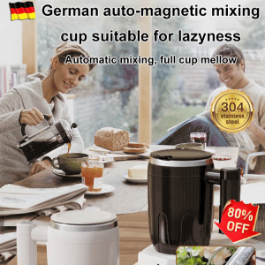 guibai Fully automatic mixing cup magnetic mixing cup coffee thermos cup