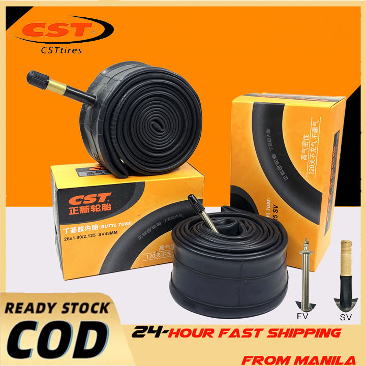 CST Bike Inner Tube 700C/20/26/27.5/29 TUBE Long Valve Tube Presta Tube