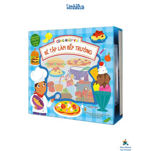 Cùng nhập vai : Bé tập làm bếp trưởng - Sách thiếu nhi Tân Việt