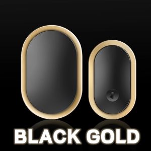 Wireless LED Light Smart Doorbell Waterproof Dustproof 110DB 300M Door Bell Long Range Doorbell [Malaysia 3 Pin Plug](V)