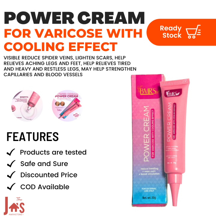 BMRS Power cream for varicose spider veins Lazada PH