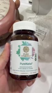120 Viên Vitamin bầu hữu cơ PureNatal MultiVitamin For Mom & Baby - PureSynergy