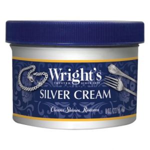 Wrights Wrights Silver Cream  Cleaner  Restore Anti-tarnish 8oz 227g [USA Product]