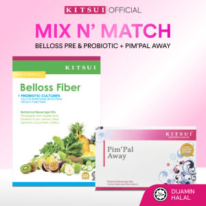 hot sale-fast shippingKITSUI [Mix n’ Match] Pimpal Away + Kitsui Belloss Pre + Probiotic