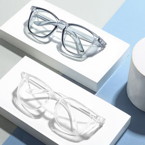 【จัดส่งภายใน 2-3 วัน】 แว่นตานิรภัยป้องกันหมอกแว่นตากันแสงสีฟ้าป้องกันรอยขีดข่วน