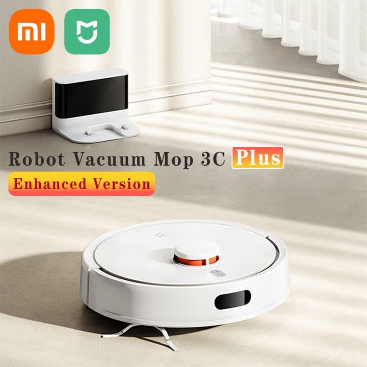 XIAOMI MIJIA 3C Robot Vacuum Mop 3C Plus Enhance Sweeping Washing ...