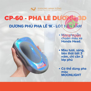 Sơn màu pha lê dương trên nền xám xi măng 1K (Code: HYPER CP-60)