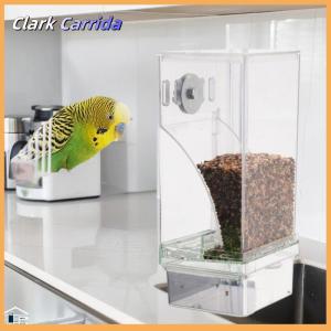 [Clark Carrida] Công suất lớn chim trung chuyển Hộp chống giật gân chim thực phẩm quả bền Vẹt ăn hộp cho chim vừa nhỏ