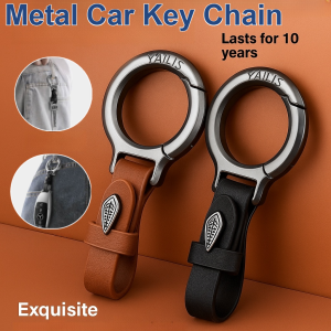 High End Car Keychain Heavy Duty Car Keychain Clip Car Pendant Waist Hang Anti Loss Keychain Mens Creative Birthday Gift