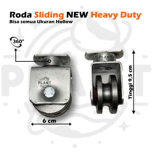 Roda Pagar Sliding Heavy Duty 6cm