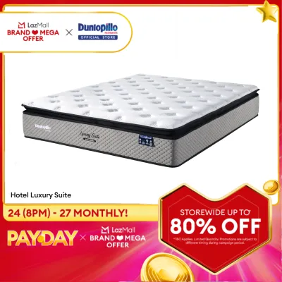 Dunlopillo Classic Hotel Luxury Suite Mattress 30cm SilverCool Pocket Spring Hotel Quality Luxury Comfort 5 Star Sleep
