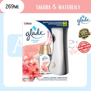 Glade Automatic Spray Set  / Pewangai Rumah / Home Fragrance 269ml/175g