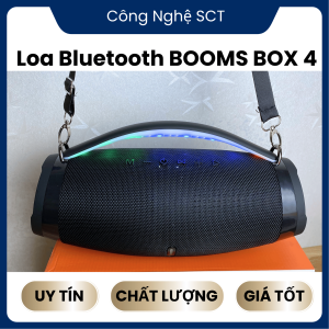 ( FLASH SALE ) LOA BLUETOOTH SIZE ĐẠI BOOMBOX 4 M13 M10 M600 BOOMBOX 4 MINI CÔNG XUẤT LỚN ÂM THANH CHẤT LƯỢNG CAO PIN KHỎE HỆ TRỢ THẺ NHỚ TF AUX CỔNG 3.5