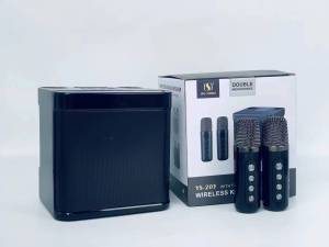 （SG READY STOCK) karaoke speaker Portable karaoke bluetooth speaker Family KTV set speaker With Wireless Mic