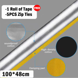 Sound Insulation Cotton Pad Foam Sound Proof for Exposed Water Pipes in Bathrooms and Toilets Bulu Penebat Bunyi 水管隔音棉