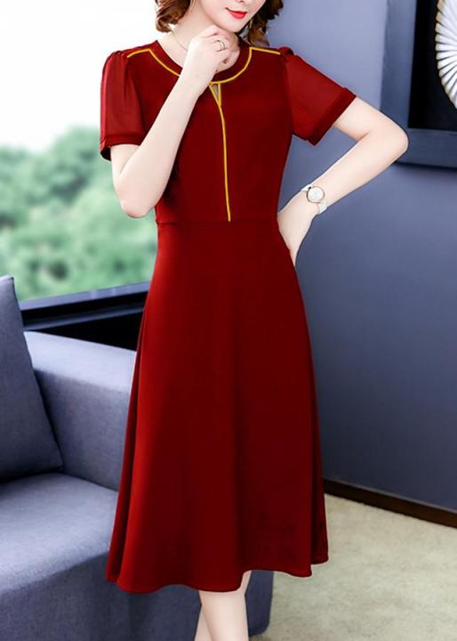 Đầm Váy Trung Niên U50 - Thời Trang Tuổi Trung Niên Cho Nữ