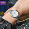 Đồng Hồ Nữ FREELOOK Belle Chính Hãng - Galle Watch Store - Đồng Hồ Mặt Số Dập Nổi, Mặt Kính Cứng Cách Điệu, Chống Nước Dây Đeo Thép Không Gỉ Đồng Hồ Nữ Sang Trọng Bảo Hành 24 Tháng, Thay Pin Miễn Phí Trọn Đời FL.1.10124. 
