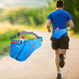 กระเป๋าใส่ขวดน้ํากีฬา กระเป๋าคาดเอว แบบคาดเอวกันน้ํา กระเป๋าคาดเอววิ่ง กระเป๋าวิ่ง กระเป๋าคาดเอวออกกําลังกายใส่ขวดน้ํา Waist bag
