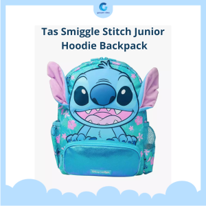 Tas Smiggle Stitch Junior  Hoodie Backpack