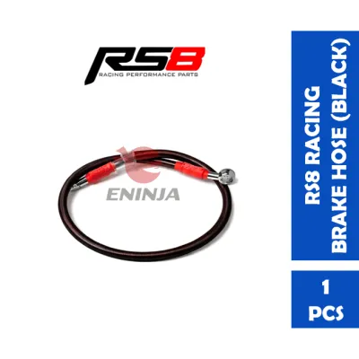 【100% ORIGINAL】RS8 Racing Brake Hose (60CM/90CM) Front & Rear For LC135/ LCV8/ Y15ZR/ Y16ZR/ RSX150/ RS150/ SYM/ VF3