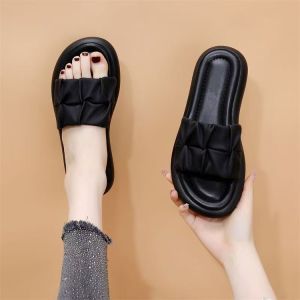 Free Shipping WomenS Soft-Soled Slippers Summer 2026 New Style Flat And Thick-Soled With A Soft Sole Design And Non-Slip Features Suitable For The Beach