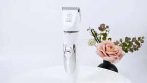 AU Bộ tông đơ điện cắt tỉa lông thú cưng chuyên nghiệp cho chó mèo máy cắt lông chó Teddy bộ dao cạo lông chó.