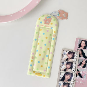 Cute Small Animal Card Holder Long Sticker Photo Pendant Card Holder 可爱小动物人生四格卡套学生长条大头贴挂件卡套