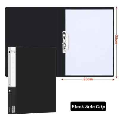 Clipboard Long with Cover Clip Board Folder Profile Clip File Folder Double Documents Office School Supplies 23X35 CM