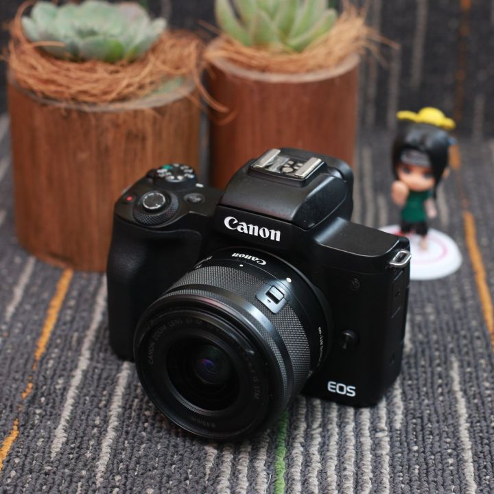Canon M50 Lensa kit 15-45mm Kamera Mirrorless Lazada Lazada