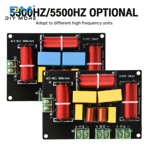 Diymore 1 treble 2 loa ba hướng tầm trung Bộ chia tần số 200W độ trung thực cao hệ thống âm thanh ba bộ chia tần số không cần hàn