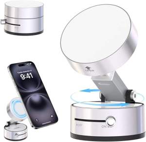 LINUX PHONEHOLDER Magnet Holder 360° Rotation Holder Hp Magnetic Adjustable Stand HP Bulat Serbaguna Magnetic