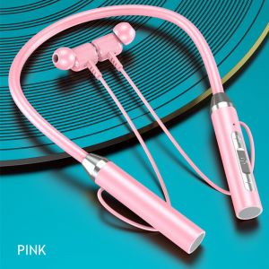 Matei Headset W1 Wireless Neckband Sport Bluetooth Earphone Magnetic Sound Stereo Bass Microphone