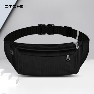 OTOHE Men Women Waist Bag Chest Bag Fashion Fitness Bag Ultra Light Crossbody Bag Sports Bag Breathable Waterproof Large Capacity Street Bag Casual Bag Travel Bag Phone Pouch