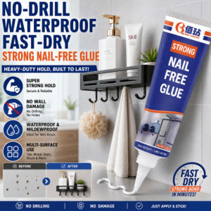 Strong Waterproof No Drilling Adhesive Quick Dry Heavy Duty Multipurpose Glue Bathroom Tile Wall Hook Home Repair Bond