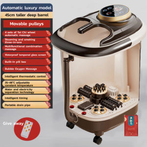 YIPINKANG Foot Massage Bath Bucket Household Fully Automatic Intelligent Constant Temperature Fumigatio Massage