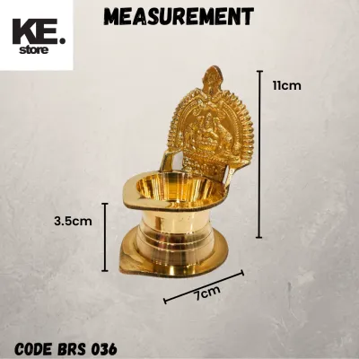 Brass Kamatchi Vilakku/ Original Brass / Deepam / Oil Lamp / Agal Vilakku /Prayer Item/Decorative