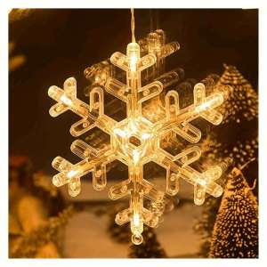 【NANA.1】LEDไฟคริสต์มาสดูดติดกระจก งานเลี้ยงคริสต์มาส การออกแบบการดูดซับ ถอดออกได้โดยไม่ทำให้กระจกเสียหาย