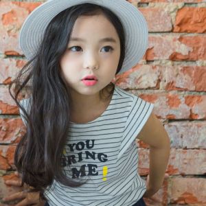 Kids’ Marine Style Striped T-Shirt – Korea’s Premium Kidswear by I LOVE J (Ages 4–7)