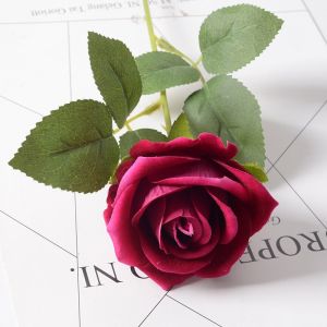 Bunga Mawar Palsu / The simulation flower / Bunga Palsu / Bunga Dekorasi Rumah / Bunga Hiasan / Bunga Pajangan / Bunga Hiasan SH BP02