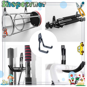 Hook Garage / Wall Mount Bike Hanger Hook Metal Anti Slip / Kait Garasi Model L Untuk Dinding Garasi