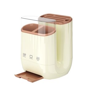 LIANG Anti-slip Cutting Board Holder Easy Clean Large Capacity Chopping Board Storage Rack Durable Detachable Utensil Chopstick Holder for Home